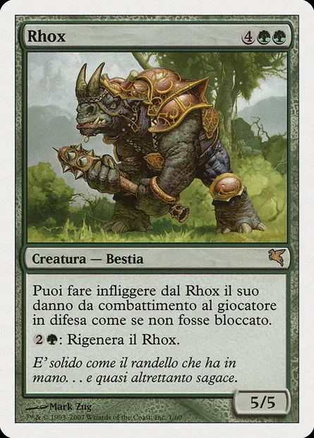 Rhox, carte Magic PSAL K1 — extension Salvat 2005