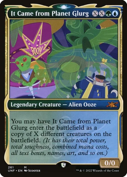 It Came from Planet Glurg, carte Magic UNF 261 — extension Unfinity