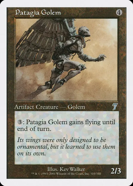 Patagia Golem, Magic card 7ED 310 — Seventh Edition set