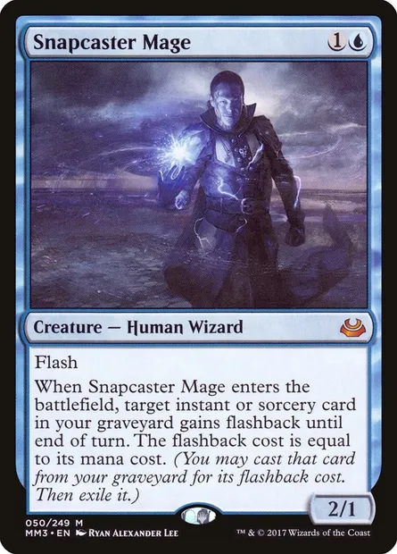 Mage lancevif, carte Magic MM3 50 — extension Modern Masters 2017