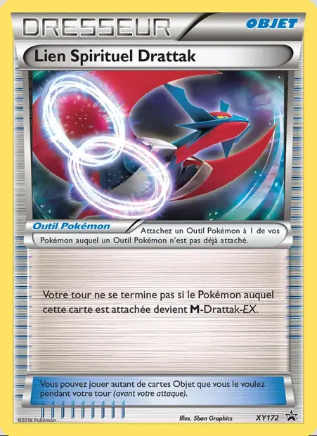 Lien Spirituel Drattak, carte Pokémon XY 172 — extension Promo XY