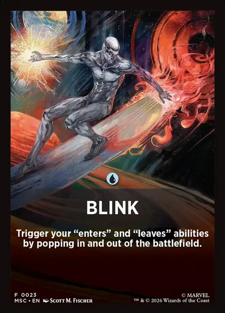Blink, Magic card FMSC 23 — Marvel Super Heroes Jumpstart Front Cards set