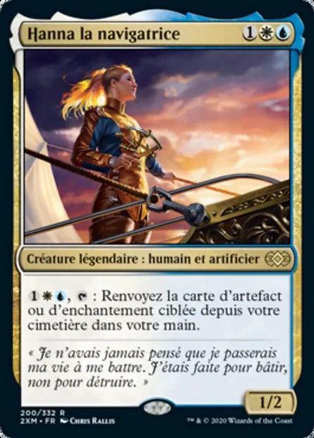 Hanna la navigatrice, carte Magic 2XM 200 — extension Double Masters