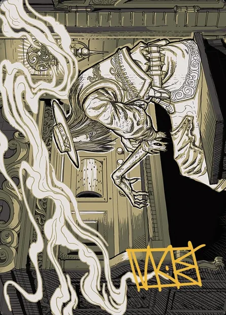 Vanishing Verse // Vanishing Verse, Magic card AOTJ 48 — Outlaws of Thunder Junction Art Series set