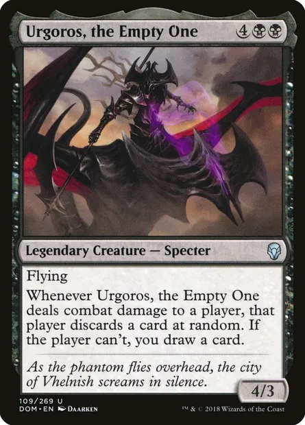 Urgoros, the Empty One, Magic card DOM 109 — Dominaria set
