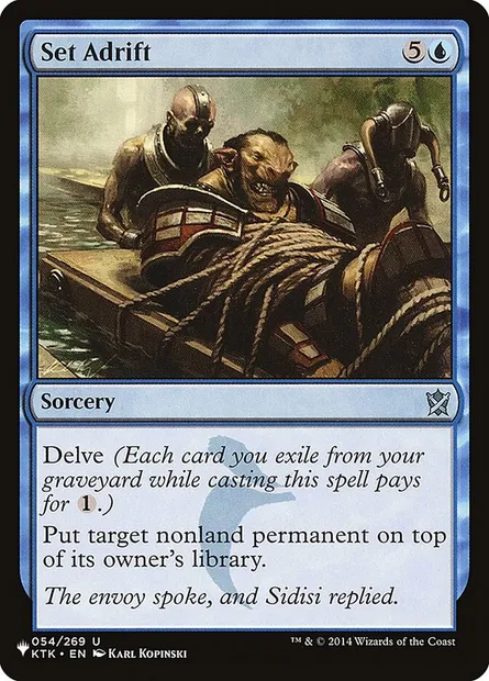 Set Adrift, Magic card PLST KTK-54 — The List set
