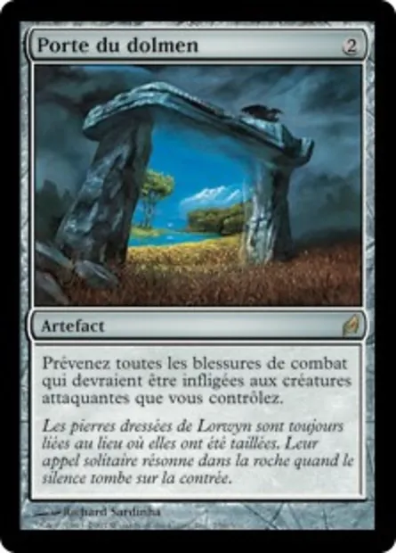 Porte du dolmen, carte Magic LRW 256 — extension Lorwyn