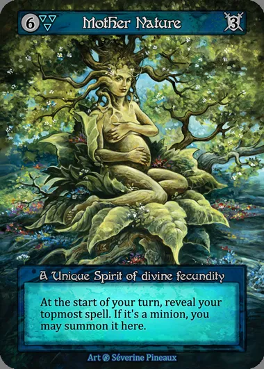 Mother Nature, carte Sorcery BET 107 — extension Beta