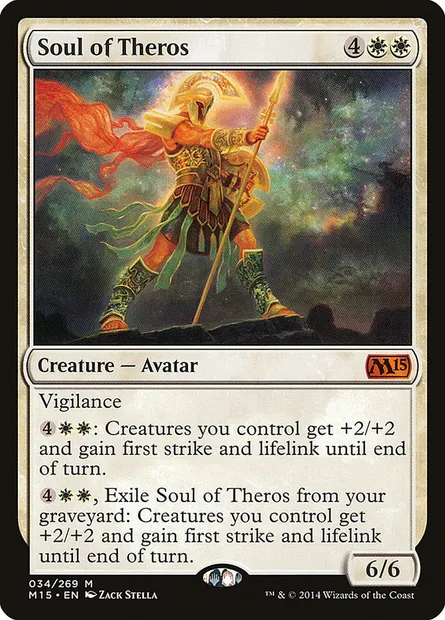 Soul of Theros, Magic card M15 34 — Magic 2015 set