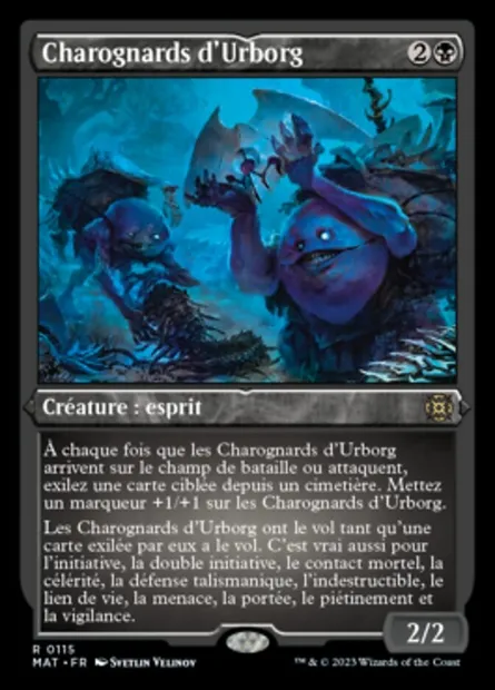 Charognards d'Urborg, carte Magic MAT 115 — extension L'invasion des machines : le jour d'après