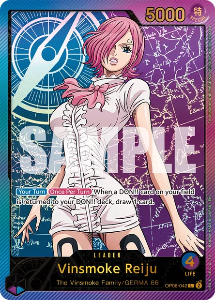 Reiju Vinsmoke, carte One Piece OP06-042 — extension ONE PIECE CARD THE BEST