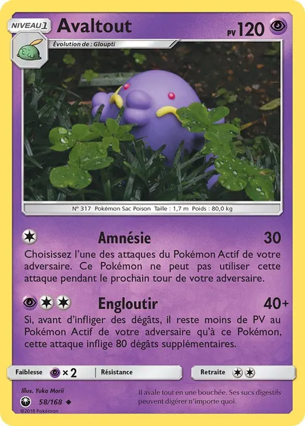 Avaltout, carte Pokémon CES 58 — extension Tempête Céleste
