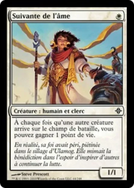 Suivante de l'âme, carte Magic ROE 44 — extension L'ascension des Eldrazi