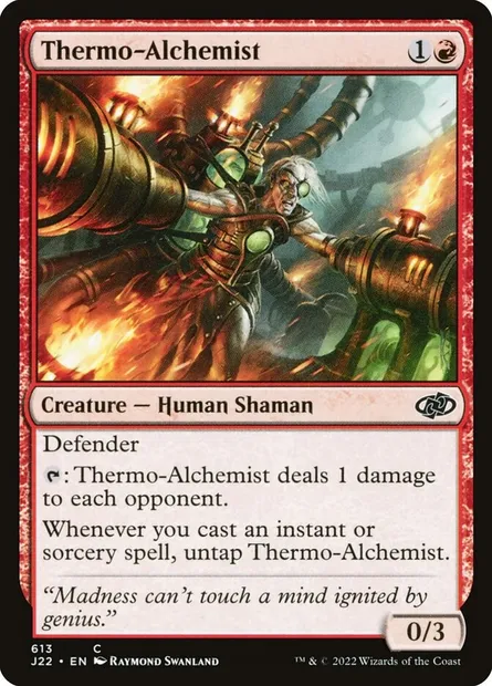Thermo-Alchemist, Magic card J22 613 — Jumpstart 2022 set