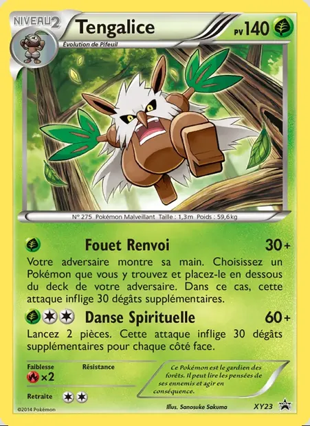 Tengalice, carte Pokémon XY 23 — extension Promo XY