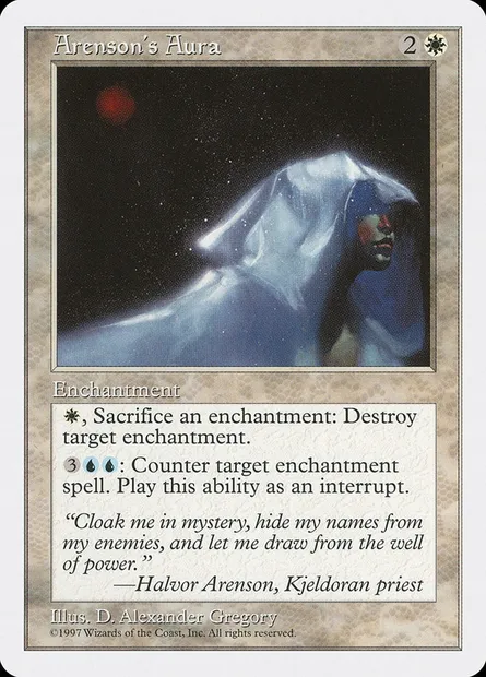 Arenson's Aura, Magic card 5ED 6 — Fifth Edition set