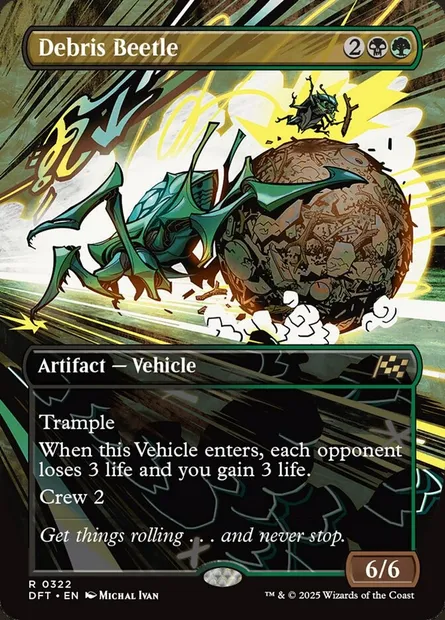 Debris Beetle, Magic card DFT 322 — Aetherdrift set