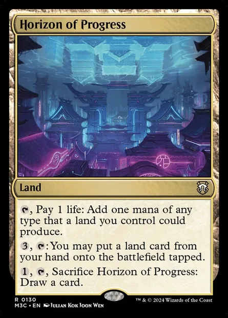 Horizon of Progress, Magic card M3C 130 — Modern Horizons 3 Commander set