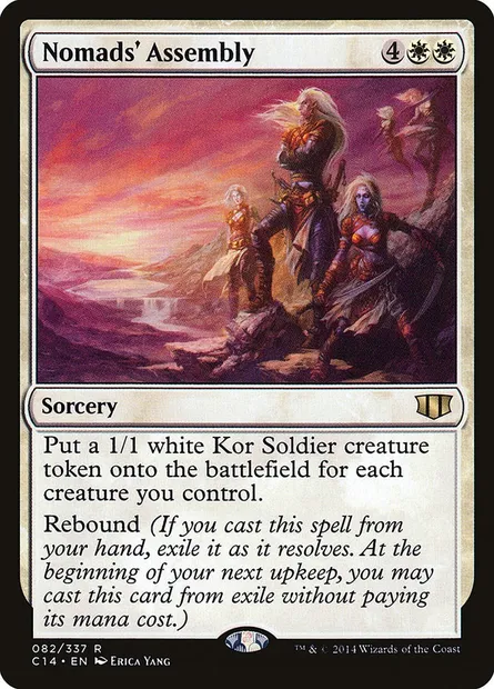 Nomads' Assembly, Magic card C14 82 — Commander 2014 set