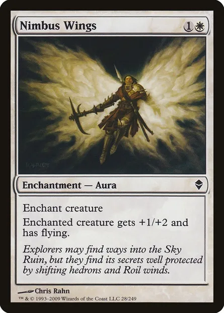 Nimbus Wings, Magic card ZEN 28 — Zendikar set