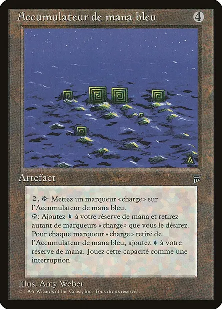 Blue Mana Battery, Magic card REN 112 — Renaissance set
