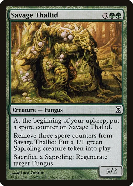 Thallidé sauvage, carte Magic TSP 213 — extension Spirale Temporelle
