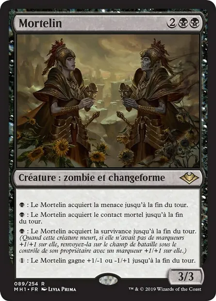 Mortelin, carte Magic MH1 89 — extension Horizons du Modern