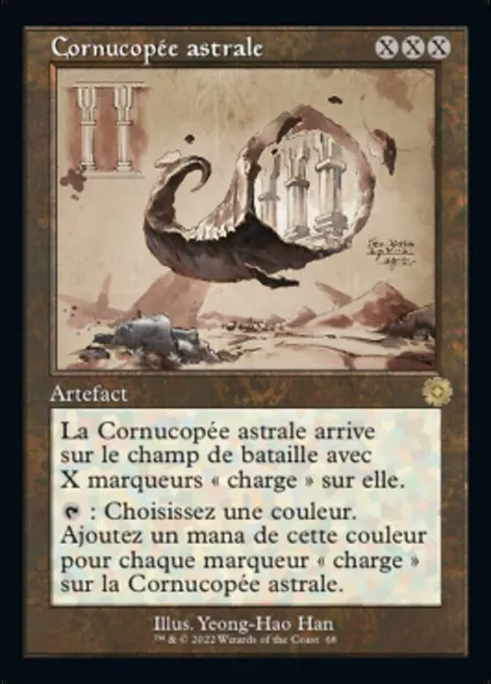 Cornucopée astrale, carte Magic BRR 68 — extension The Brothers' War Retro Artifacts