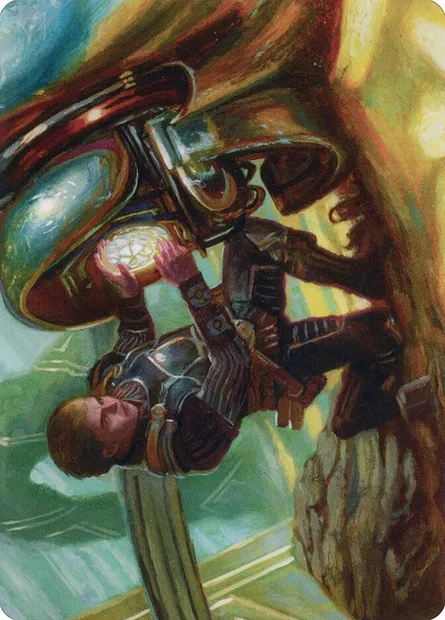 Urza, Powerstone Prodigy // Urza, Powerstone Prodigy, carte Magic ABRO 35 — extension The Brothers' War Art Series