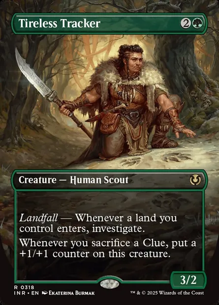 Tireless Tracker, Magic card INR 318 — Innistrad Remastered set