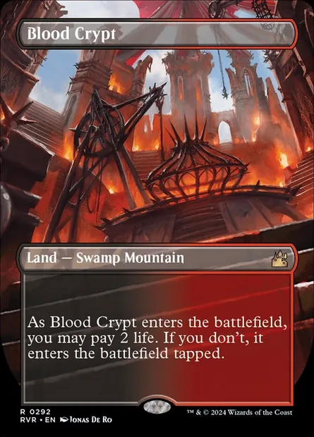 Crypte de sang, carte Magic RVR 292 — extension Ravnica Remastered
