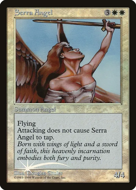 Serra Angel, Magic card PWOS 1 — Wizards of the Coast Online Store set