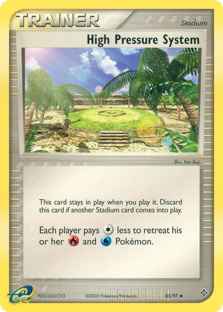 High Pressure System, Pokémon card DR 85 — Dragon set
