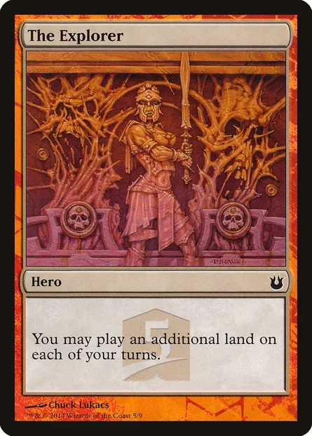 The Explorer, Magic card THP2 5 — Born of the Gods Hero's Path set