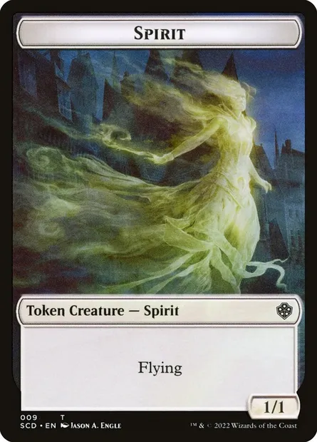 Spirit, carte Magic TSCD 9 — extension Starter Commander Deck Tokens
