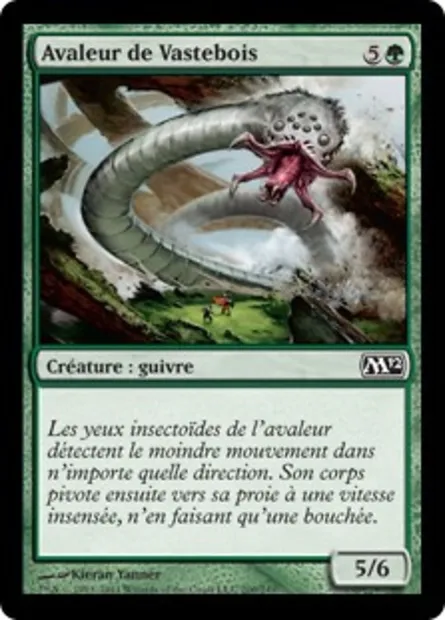 Avaleur de Vastebois, carte Magic M12 200 — extension Magic 2012
