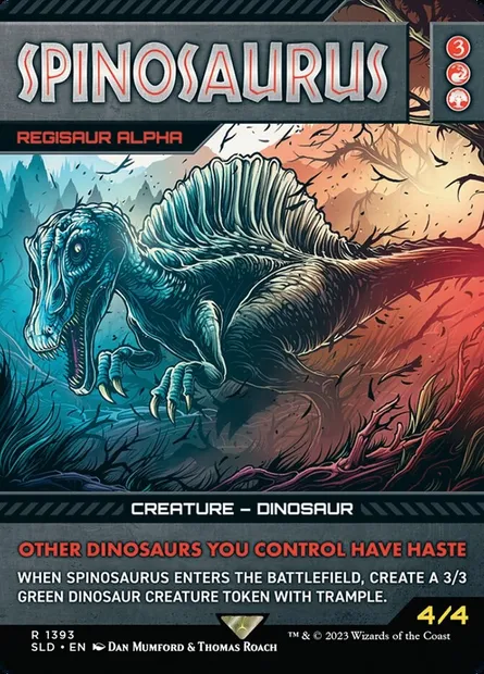 Regisaur Alpha, Magic card SLD 1393 — Secret Lair Drop set
