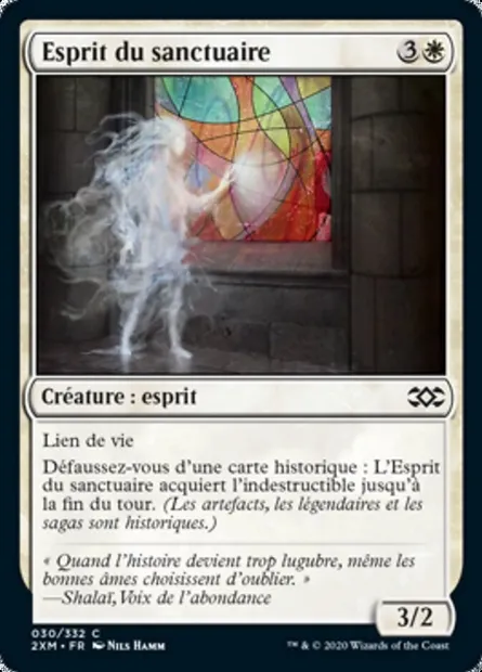 Esprit du sanctuaire, carte Magic 2XM 30 — extension Double Masters