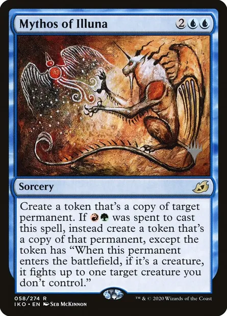 Mythos of Illuna, Magic card PIKO 58p — Ikoria: Lair of Behemoths Promos set
