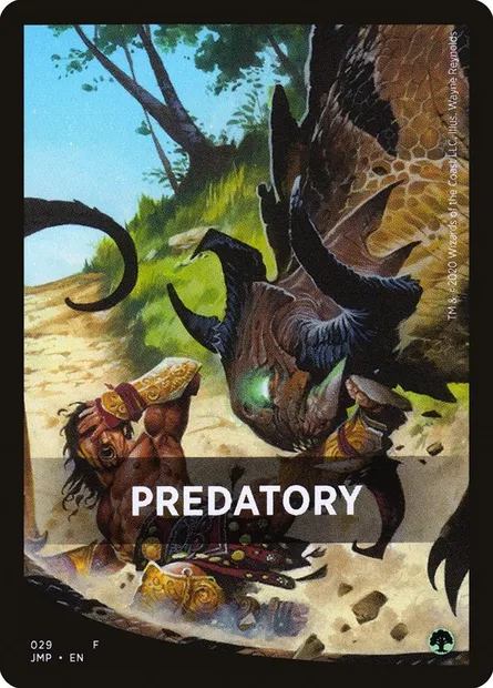 Predatory, Magic card FJMP 29 — Jumpstart Front Cards set