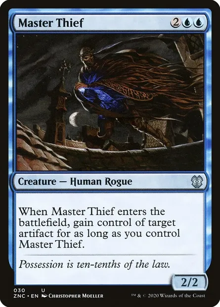 Master Thief, Magic card ZNC 30 — Zendikar Rising Commander set