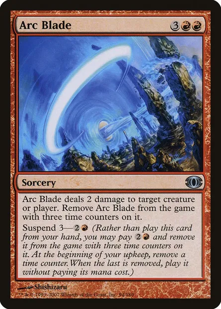 Arc Blade, Magic card FUT 94 — Future Sight set
