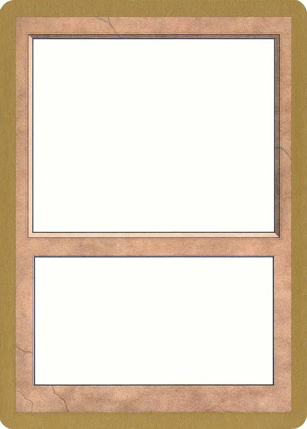 Blank Card, carte Magic WC97 00 — extension World Championship Decks 1997