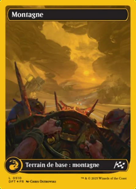 Montagne, carte Magic DFT 510 — extension Aetherdrift
