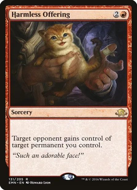 Harmless Offering, Magic card EMN 131 — Eldritch Moon set