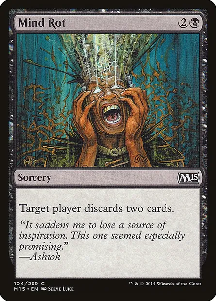 Mind Rot, Magic card M15 104 — Magic 2015 set