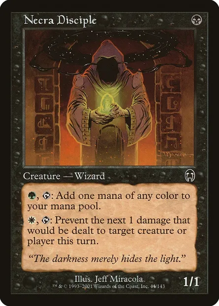 Necra Disciple, Magic card APC 44 — Apocalypse set