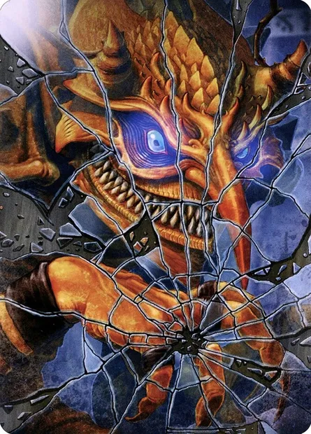 Reflection of Kiki-Jiki // Reflection of Kiki-Jiki, Magic card ANEO 64 — Neon Dynasty Art Series set
