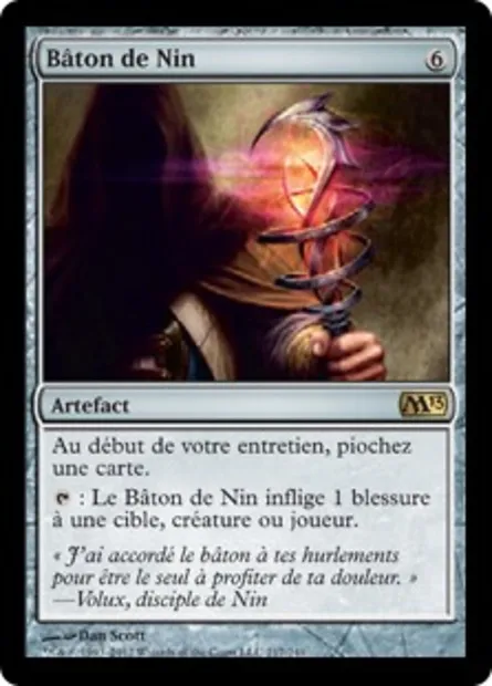 Bâton de Nin, carte Magic M13 217 — extension Magic 2013
