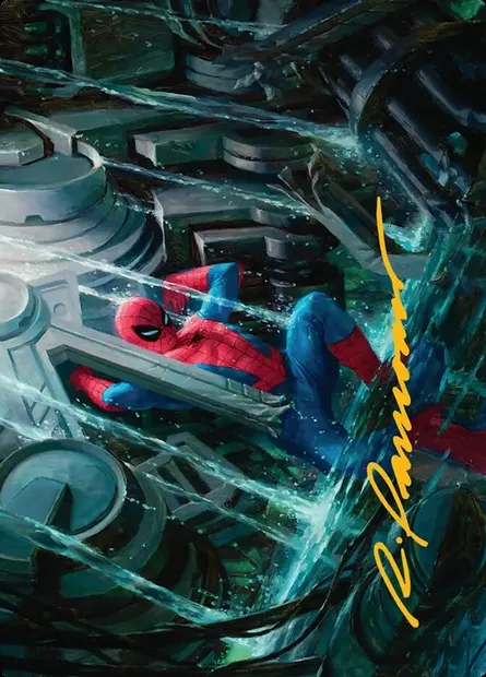 Strength of Will // Strength of Will, Magic card ASPM 22 — Marvel's Spider-Man Art Series set